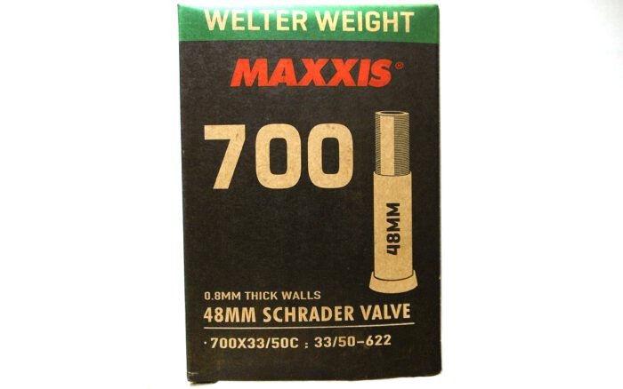 Velosipēda kamera Maxxis 700 x 33/50C; 28/29 x 1.30/2.00 Schrader 48 mm