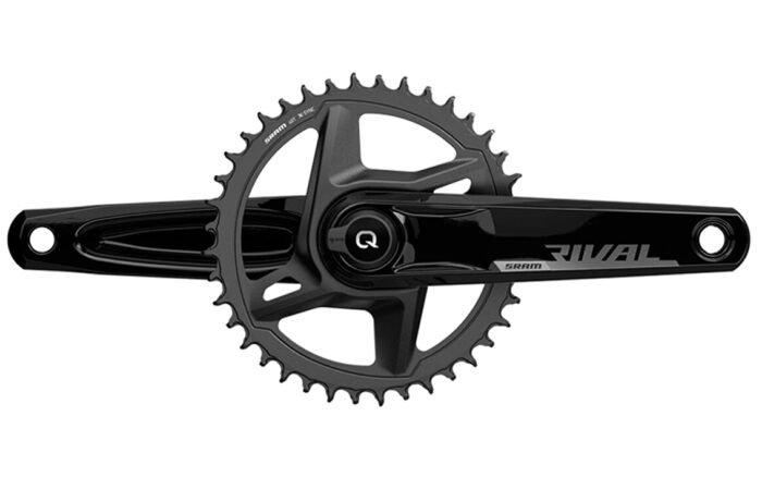 Priekšējais zvaigznītes bloks SRAM Rival AXS D1 DUB Wide Power Meter