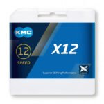 Ķēde KMC X12 Black Tech