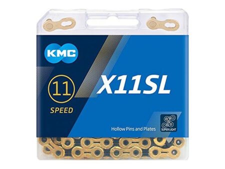 Ķēde KMC X11SL Ti-N Gold Black