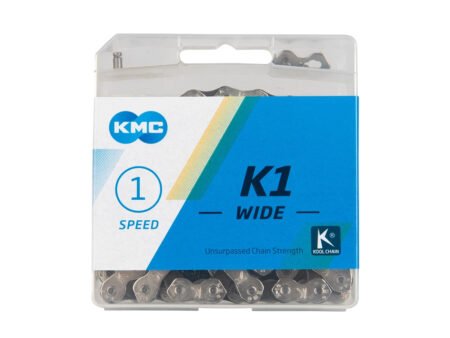 Ķēde KMC K1 Wide Silver/Black