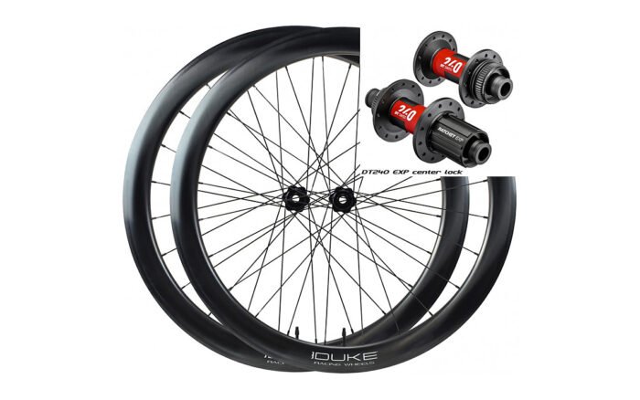 Riteņu komplekts 700C Duke Baccara ULTRA 48C SLS2 Disc Brake / DT 240 JB Shimano 11S