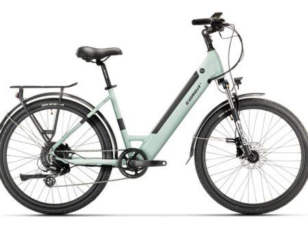 E-BIKES Велосипед - CONOR LOMBOK E-CITY 26" 8V VERDE CLARO SM-420