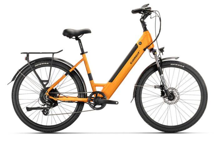 E-BIKES Велосипед - CONOR LOMBOK E-CITY 26" 8V NARANJA SM-420