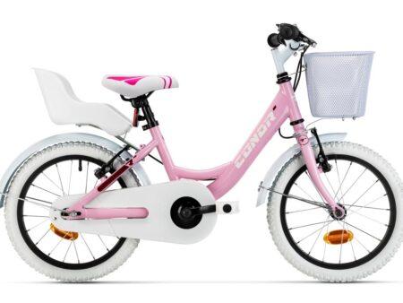 INFANTIL Velosipēds - CONOR DOLLY 16" LIGHT PINK