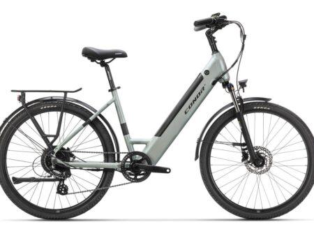 E-BIKES Velosipēds - LOMBOK E-CITY 28" 8s GREEN SM-420