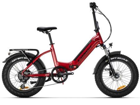 E-BIKES Велосипед - MAUI FAT E-FOLDING 20"X4.0 8s RED