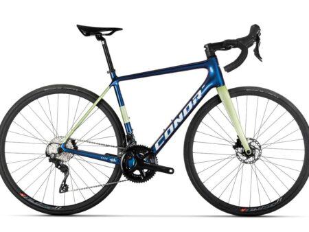 CARRETERA Velosipēds - RUSH GRAN FONDO 105 2x12s BLUE XS/490mm