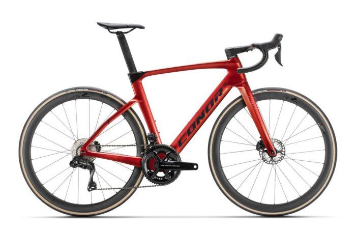 CARRETERA Велосипед - VOLCANO AERO DISC DURA ACE Di2 2x12s RED XS/490