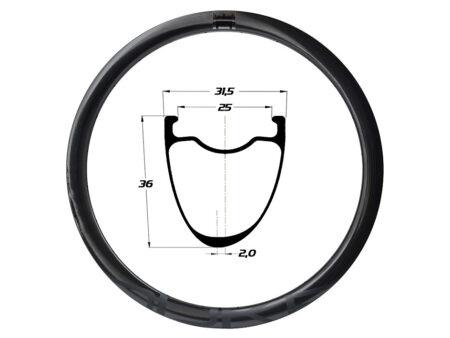 Loka 700C - Duke Baccara RX 36 SLR2 Gravel Allroad