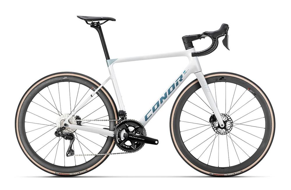 CARRETERA Velosipēds - VOLCANO D. DURA ACEDi2 2x12s WHITE XS/470 CARRETERA Velosipēds - VOLCANO D. DURA ACEDi2 2x12s WHITE XS/470