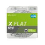 Ķēde - KMC X FLAT Silver Waxed