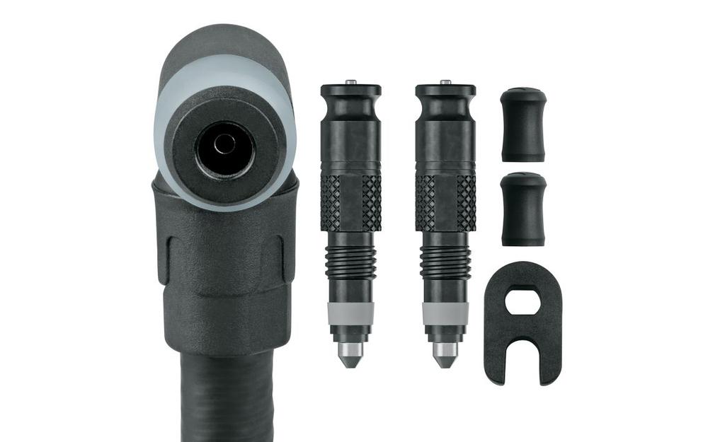 Vārstu pārveidošanas komplekts ar sūkņa galvu - Schwalbe Clik Vārstu pārveidošanas komplekts ar sūkņa galvu - Schwalbe Clik